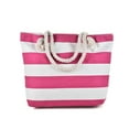 thumbnail image 2 of ibiyuan Canvas Tote Bag Women Sand Resistant Zippered Family Beach Tote Bag Large Capacity for Pool Gym Travel Outdoor Vacation, 2 of 5