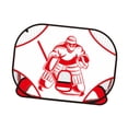 thumbnail image 4 of Neta de hockey portátil de práctica de es de hockey para el baloncesto interior del fútbol Rojo, 4 of 8
