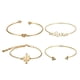 thumbnail image 2 of Pulsera para mujer, regalo para mujer, 4 piezas, elegante brazalete de cactus de cristal para mujer, conjunto de joyería, pulsera, pulsera, 2 of 5