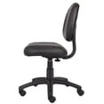 thumbnail image 3 of Silla de trabajo Boss Office Products Posture, piel negra, 3 of 6