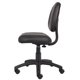 thumbnail image 3 of Silla de trabajo Boss Office Products Posture, piel negra, 3 of 6
