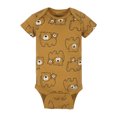 thumbnail image 4 of Gerber Organic Cotton Baby Boy Bear Bodysuit, 3 Pack, 4 of 4