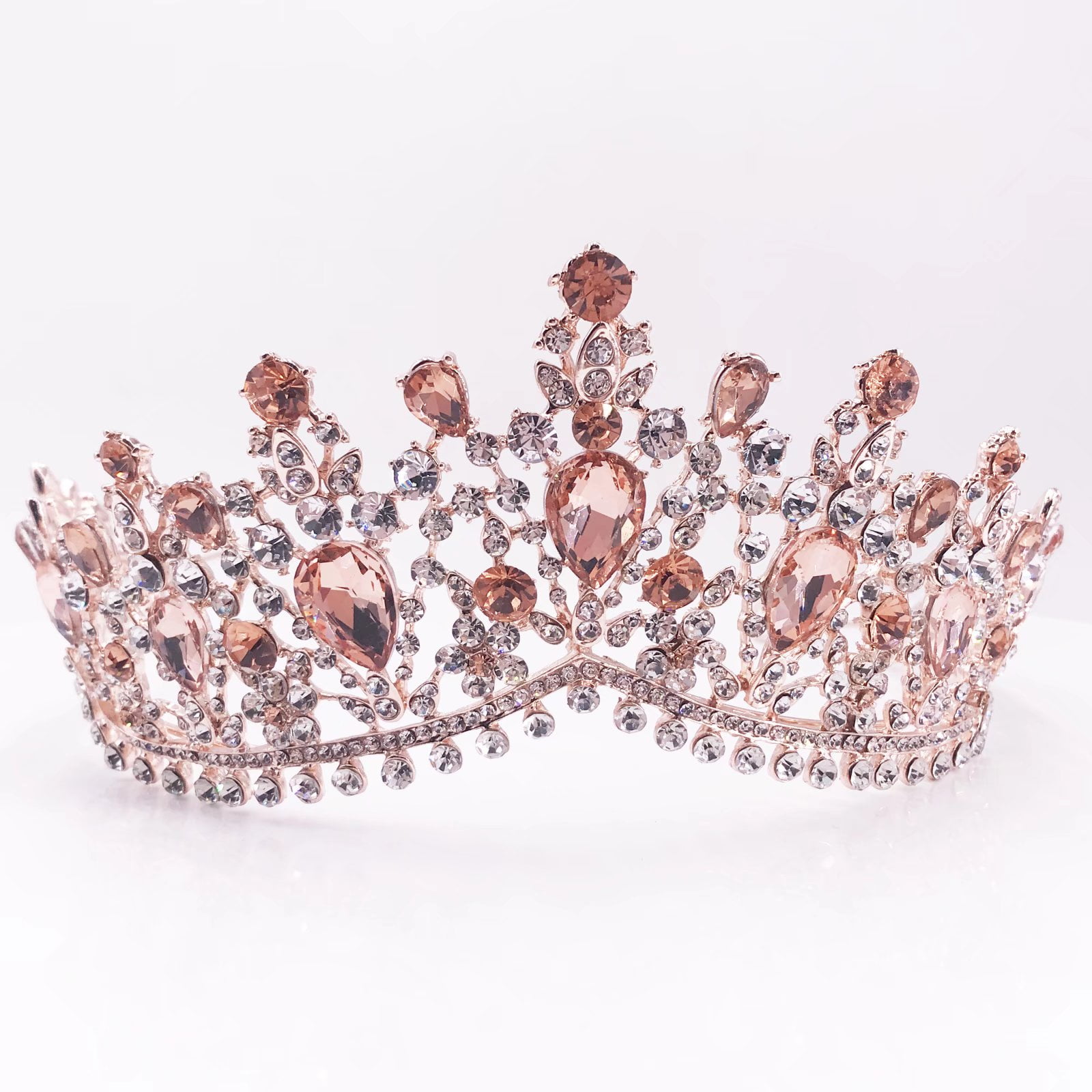 Milisente Crowns For Women Crystal Party Queen Crowns and Tiaras With ...