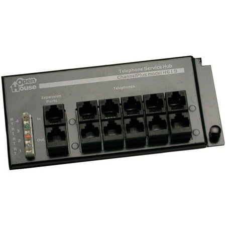 OHSH619 OPEN HOUSE 4 X 12 RJ-45 Telephone Interface Hub