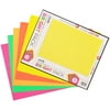 UCreate Poster Board, 11" x 14", Assorted Neon Colored Poster Paper, 5-Sheets
