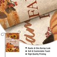 thumbnail image 3 of diyeu Faith Family Fall Decorative Small Garden Flag Autumn House Yard Outside Pumpkin Sunflower Maple Leaves Farmhouse Burlap Decor, Thanksgiving Religious Home Outdoor Decoration Double Sided 12x18, 3 of 6