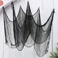 thumbnail image 4 of 1 unid Halloween decorativo Gasa negra Terror Gasa Accesorios de Halloween Suministros de Halloween Accesorios de casa embrujada para decoración (Negro 80x240 cm), 4 of 7