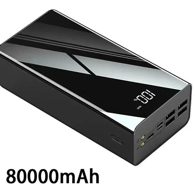Power Bank 200000 mAh portátil de carga rápida PowerBank 100000 mAh 4 USB PoverBank cargador de batería externo para Xiaomi Mi 9 iPhone