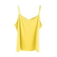 thumbnail image 4 of aidice Camisole for Women Sleeveless Crew Neck Pajama Strap Tanks Undershirts Summer Homewear Comfy Sleep Tops, 4 of 6