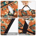 thumbnail image 6 of Geometric Stripe Red Pattern Teens Toddler Nap Mat with Pillow, Sleeping Mat Bag for Preschool Daycare 59"x22", 6 of 6