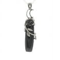 thumbnail image 1 of Nvzi Colgante de collar hecho a mano adecuado para hombres y mujeres, colgante de cristal de árbol de la vida lunar retro (negro), 1 of 2