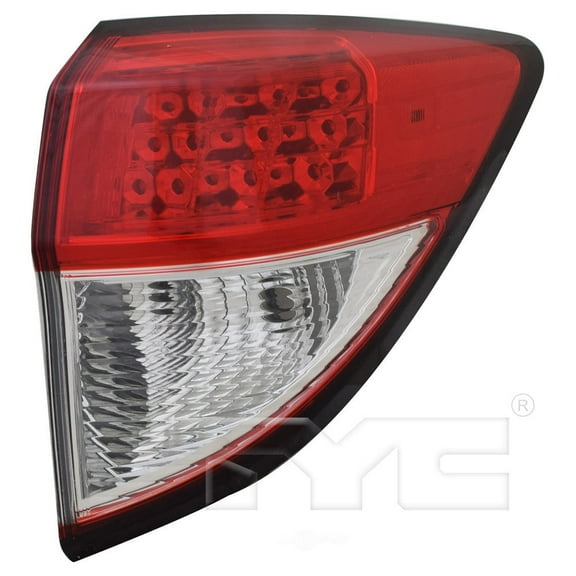 TYC 11-6809-91-9 Capa Certified Tail Light Assembly Fits select: 2019-2020 HONDA HR-V EX