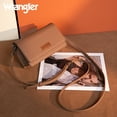 thumbnail image 7 of Wrangler Small Crossbody Wallet Purses RFID Trendy Purses for Women with Adjustable Straps, Camel, 7 of 7