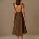 thumbnail image 5 of Vestidos de Primavera para las Mujeres, Vacaciones de Moda, Dos Vestidos de Cuello Tripulación de Manga Corta para las Mujeres, 5 of 8
