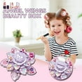 thumbnail image 1 of Princess Makeup Box Toy For Girls, Play House Pretend Cosmetics Set With Nail Polish, 1 of 8