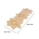thumbnail image 3 of Fiudx Camino de Mesa de Pvc con Estampado Dorado, Elegante Diseño Floral, Antideslizante, Impermeable y Aislante, Perfecto para Comedor, Decoración Festiva, 90 X 30 Cm., 3 of 6
