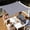 Dark Grey, variant on Sun Shade Sail - 6.5X6.5FT Polyester Canopy Cover, UPF50+ Awning Sun Shade Shelter for Backyard Porch Pergola Deck Garden Patio Camping Hiking, Light Yellow