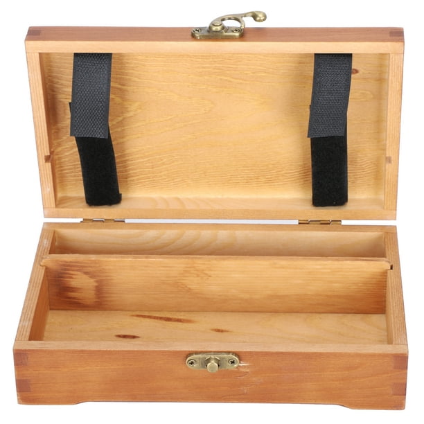 Wooden Box, Wooden Jewelry Boxes Wooden Tool Box Wooden Storage Box,  Stationery Jewelry For Sketch Set Makeup 