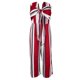 thumbnail image 5 of Sin Tirantes A Rayas Pierna Tejido Suave Transpirable Pantalones Mameluco SG, 5 of 8