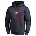 thumbnail image 2 of Men's Navy New Orleans Pelicans X-Ray Pullover Hoodie, 2 of 3