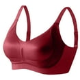 thumbnail image 3 of RMGVDSD Soft Bras for Women Minimizer Bras For Women No Underwire Full Coverage Bras Seamless Soft Support Plus Size Lifting Bra Comfortable Bralettes, 3 of 4