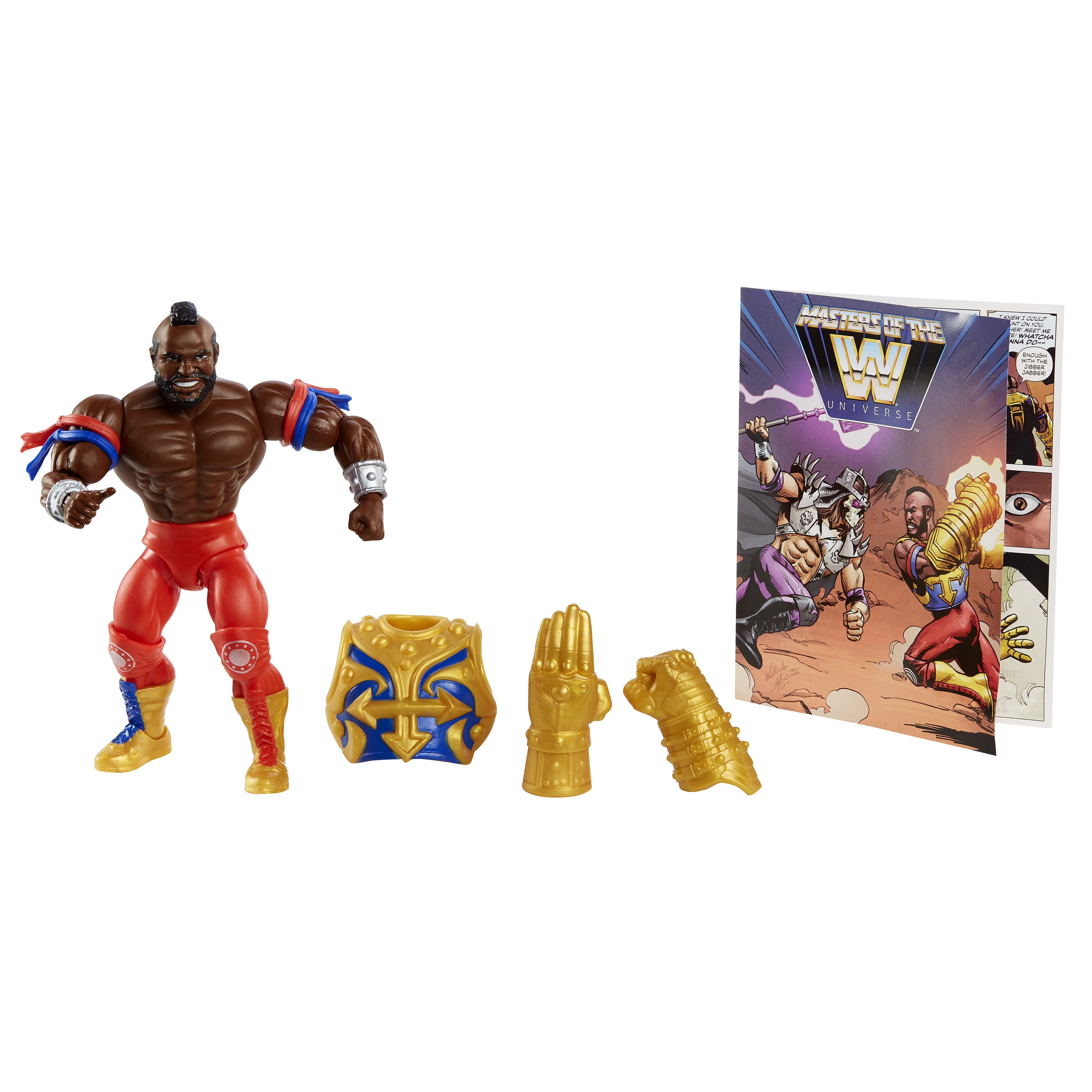 Mattel Masters of the WWE Universe Mr T Action Figure Multicolored for sale online 