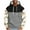 Black, variant on JUSLIO Sweatshirts for Men Hooded Vintage Hoodies Sporty Comfortable Everyday Long Sleeve Sweatshirts