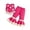 0-Hot Pink50, variant on Tiijoy Infant Girls Summer Outfits Flower Tassels Tank Top Flared Pants Set, Sizes 6M-3T