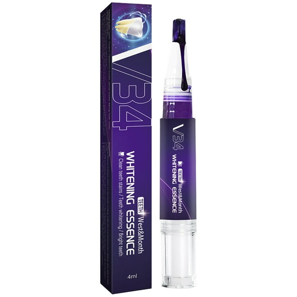 Suero Limpiador Dental 4ml V34 Sabor Natural A Menta Apto para Viajes Sin Sensibilidad