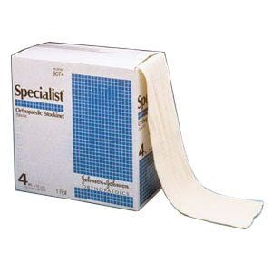 Orthopedic Stockinette - Specialist Orthopedic Cotton Stockinette 4 in x 25 yds, Latex Free, 1 Roll