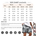 thumbnail image 2 of Men's Floral Print Drawstring Waist Shorts Summer Vacation Shorts with Pockets Purple 2XL, 2 of 8