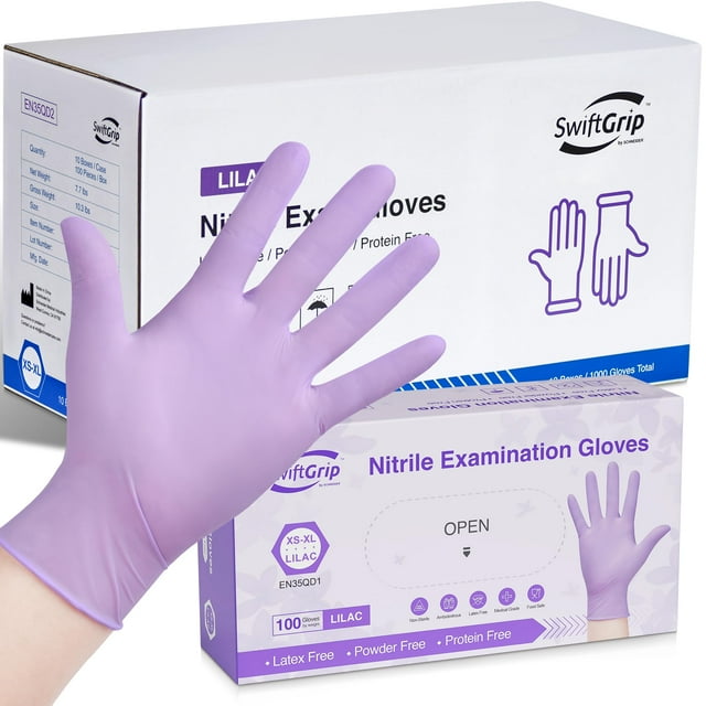 Funda SwiftGrip X-Large 1000 de guantes de nitrilo desechables