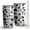 White Cow Black, variant on 20oz Tumblers Pink Cow Scarf Pattern Stainless Steel Vacuum Insulated Double Wall Travel Tumbler Cups Mug with Lid and Straw,Cleaning Brush for Cold & Hot Drinks