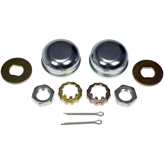 Dorman 615-018 Front Spindle Lock Nut Kit for Specific Ford / Lincoln / Mercury Models Fits select: 1987-2003 FORD F150, 1990-2007 FORD F250