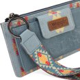 thumbnail image 5 of Wrangler Purses for Women Western Clutch Purse Rfid Wallet Womens, Jean, 5 of 7