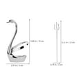 thumbnail image 2 of Stainless Steel Neptune Fruit Fork Dessert Set Base Tableware Holder and Forks Birthday Gifts, 2 of 6
