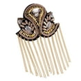 thumbnail image 2 of Visland Epaulette Decorative Handmade Punk Style Retro Tassel Chain Shoulder Board Badge for Clothes Decor, 2 of 8