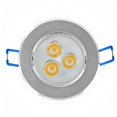 thumbnail image 3 of Led Luz De Techo Foco Empotrable Downlight Blanco Frío 100-245V 3*1W Yuarrent HA026101-02, 3 of 7