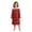 0#Wine781, variant on Elegyee Girls Christmas Nightgown Long Sleeve Plaid Sleep Dress Loungewear(3-14 Years)