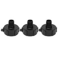 thumbnail image 1 of Plastic Drain Adapter, Built In Gasket Valve Fitting ABS IBC  Connector  For Thread Conversion, 1 of 8