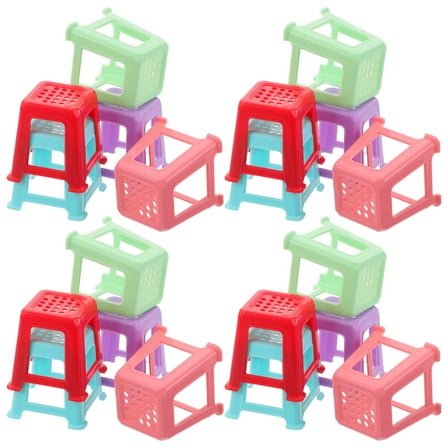 OFFIGAM Set of 20 Portable Tabletop Art Easels for Painting with Stable Support, Multiple Colors for Kids and Adults