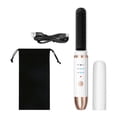 thumbnail image 4 of Plancha de Pelo Portátil Calentamiento Rápido Strade Fareast Limited Carga USB Blanca, 4 of 8