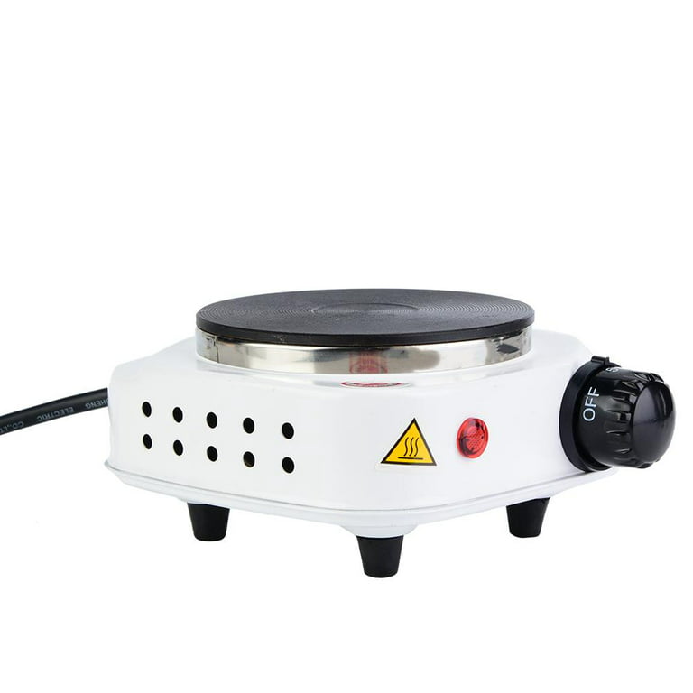 Tebru Portable 500W Electric Mini Stove Hot Plate Multifunctional Home  Heater, Coffee Heater, Mini Stove 
