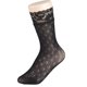thumbnail image 1 of Calcetines cortos sexis de verano por encima del tobillo para mujer, calcetines de malla de rejilla, calcetines de nailon de encaje negro, medias elásticas transpirables ultrafinas, talla única Gao Jinjia LED, 1 of 2