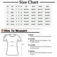 thumbnail image 4 of Babysbule Women's Summer Tops Unisex T-shirt Love Printed Pattern Casual Fashion Soild Color Short Sleeve Tops, 4 of 7
