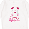 thumbnail image 3 of Inktastic Grandma's Little Valentine Toddler Sweatshirt, 3 of 4