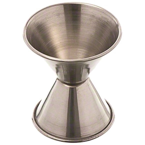 Browne Foodservice 1292 Jigger De Acero Inoxidable, Capacidad De 1 Oz X 1-1/2 Oz