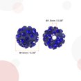 thumbnail image 2 of Uxcell 150Pack 10mm Rhinestone Clay Beads, Polymer Clay Crystal Bead Bulk for DIY Bracelet (Deep Blue), 2 of 6