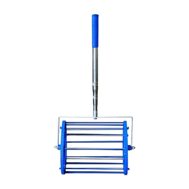 Lipstore Telescopic Rolling Table Tennis Ball Picker Collector for Practice Accessory Blue