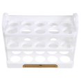 thumbnail image 2 of Egg Shelf for Fridge Egg Organizer for Home Use Maintain Freshness Prevent Collision PET Material 1Pcs, 2 of 4